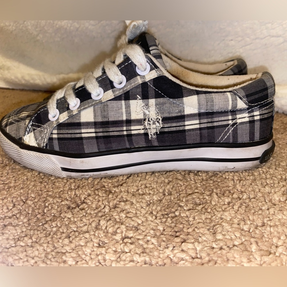U.S. Polo Plaid Shoes